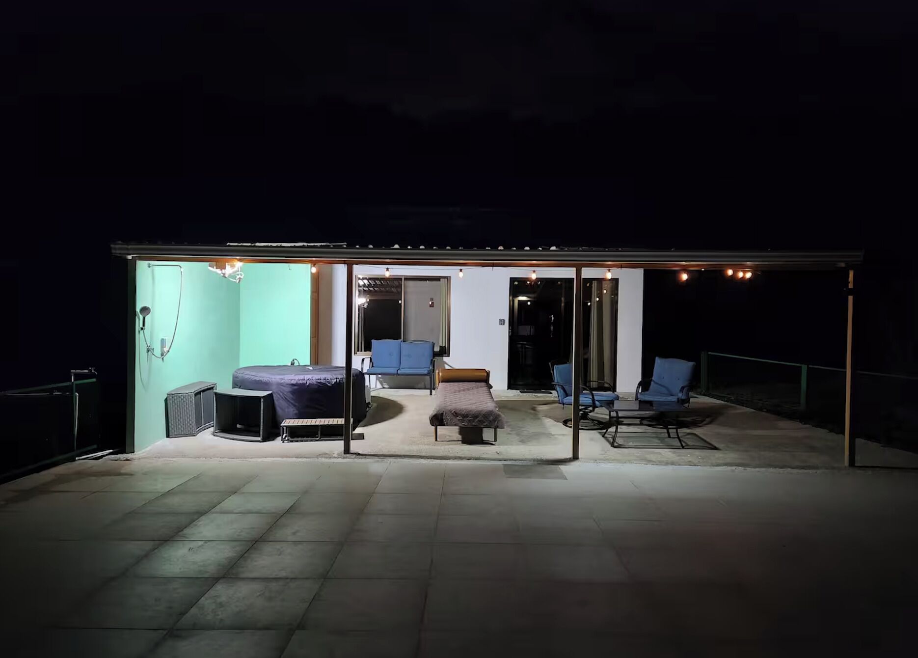 Façade de l’hébergement