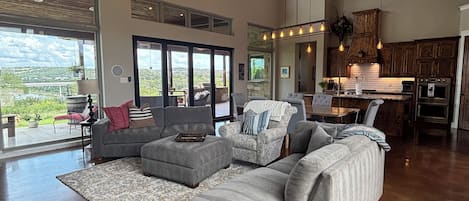 Lareira, aparelho de som