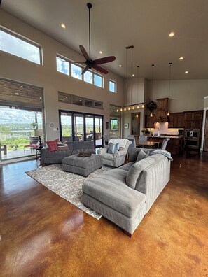 Lareira, aparelho de som