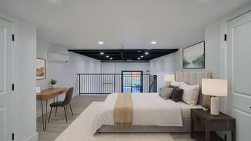 2 Schlafzimmer, Schreibtisch, kostenloses WLAN, Bettwäsche