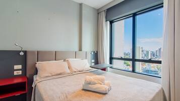 Apartemen Basic | 1 kamar tidur dan Wi-Fi gratis