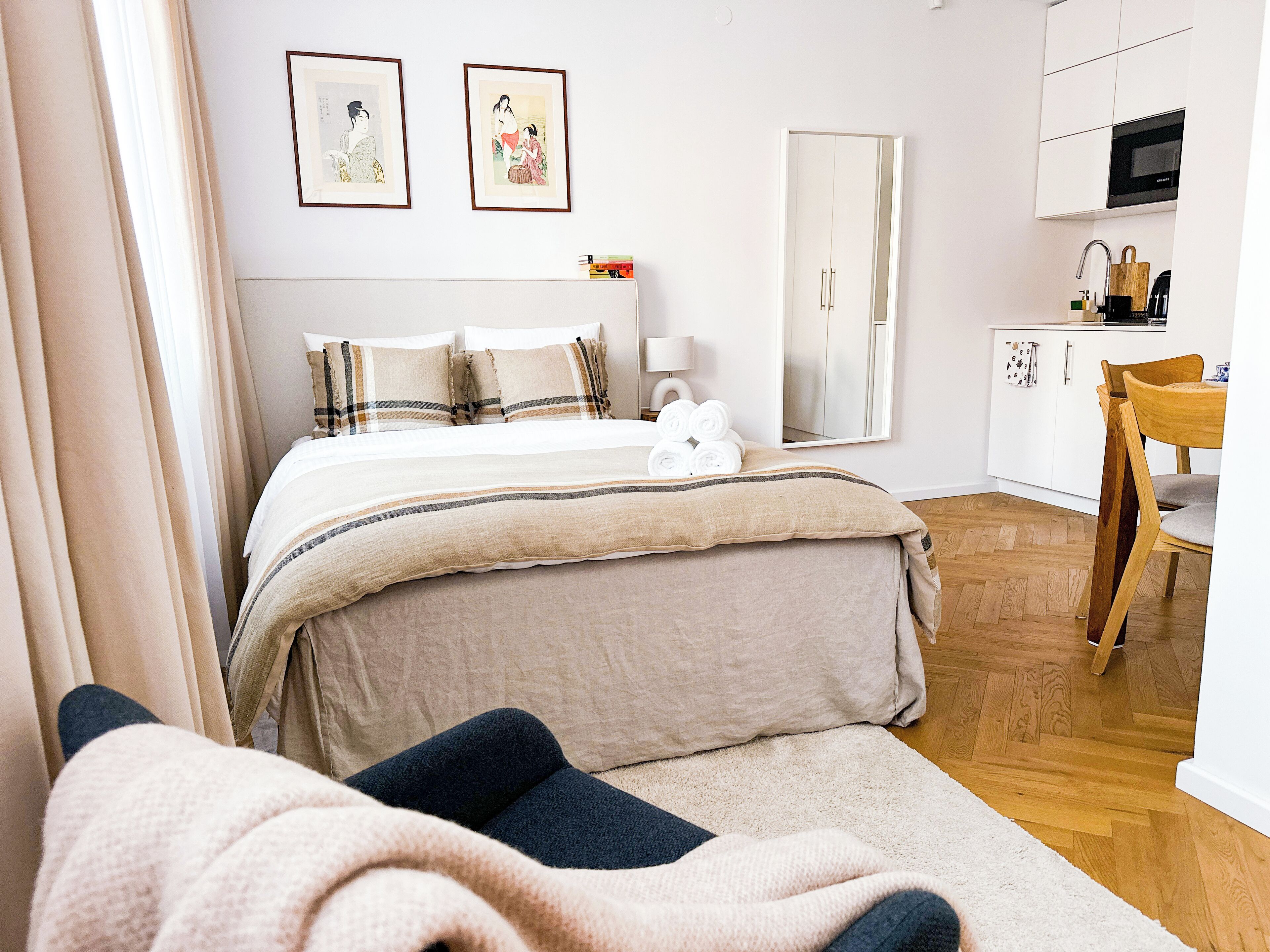 1 bedroom, iron/ironing board, WiFi, bed sheets