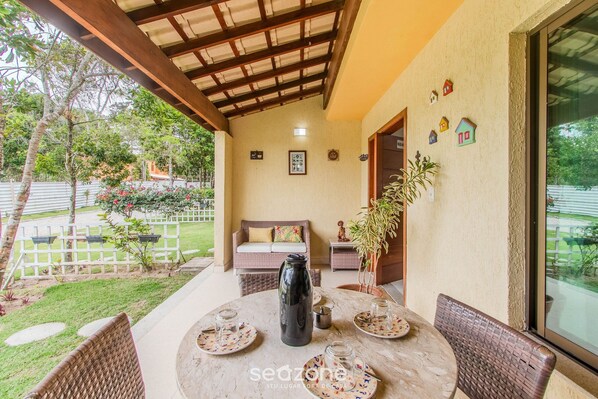 Villa Basic | Restaurang utomhus