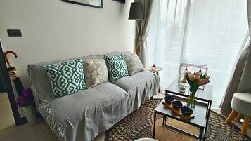 Apartamento básico | Área de estar