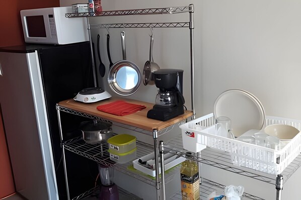 Suite | Cocina privada | Plancha de cocina y filtros de café o té reutilizables 