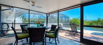 VILLA BEACH PARADISE – HEATED POOL & SPA | WATER VIEW