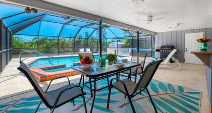 VILLA BEACH PARADISE – HEATED POOL & SPA | WATER VIEW