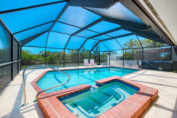 Piscine chauffée