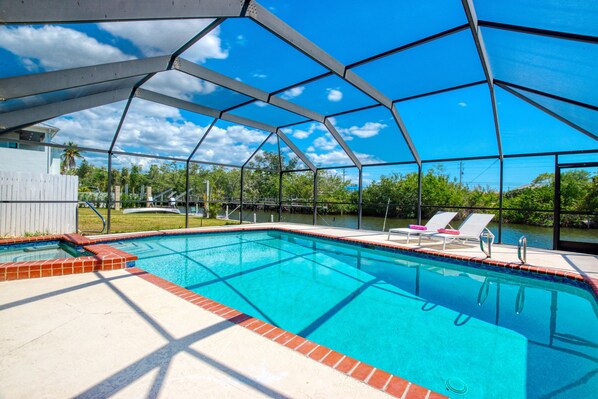 Piscine chauffée