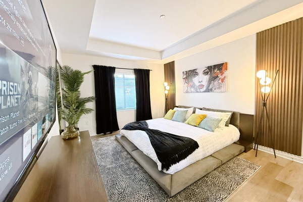 3 soverom, skrivebord, strykejern/-brett og wi-fi (inkludert)