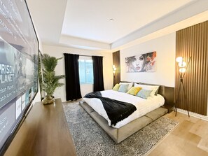 3 chambres, bureau, fer et planche à repasser, Wi-Fi gratuit