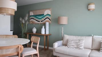 Standard Apartment, Multiple Beds, Non Smoking, City View (Walk-in Shower) | In-room safe, desk, laptop workspace, cribs/infant beds