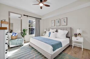 1 bedroom, iron/ironing board, WiFi, bed sheets - St. Augustine Historic Homestead with balcony pool views! (St. Augustine)