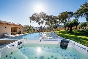 Pool - Luxury living with views – Villa Peridon for 10 guests with spa & pool (Grimaud)