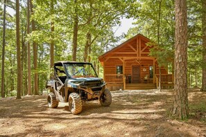 Exterior - 3 miles on ATV to Wolf Pen Gap, Luxury Cabin slp 5 (Mena)