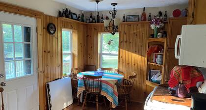 Charming 2-BR house in Marienville with AC. Close to ATV trails. Two fire pits.