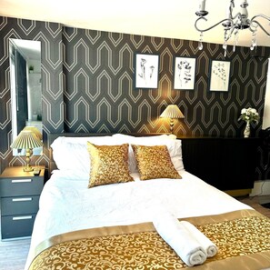 1 bedroom, iron/ironing board, free WiFi, bed sheets