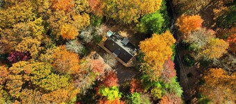 Lost River Blackbird A-Frame Cabin: hot tub + wifi
