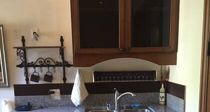 Furnished bedroom, bathroom, kitchen in a guard-gated community