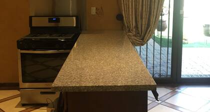 Furnished bedroom, bathroom, kitchen in a guard-gated community