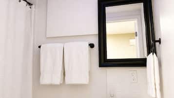 Shower, hair dryer