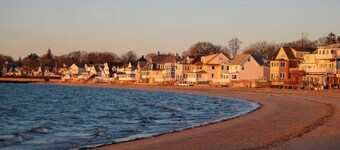 Peaceful Apartment with Waterview and Patio, Walk to Beach!