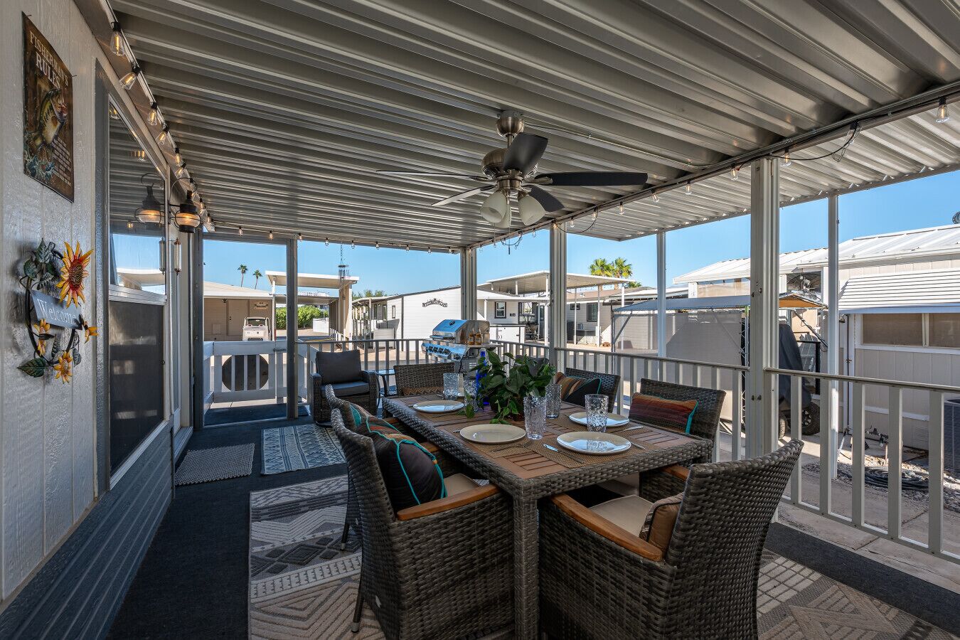 Udendørs spisemuligheder