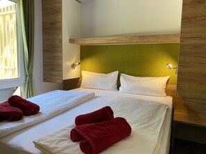 3 chambres, draps fournis