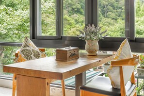 Deluxe Double Room with Bathtub | View from room - Zhe Juan Meng Tian (Sanyi)