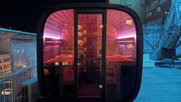 Sauna, vasca idromassaggio