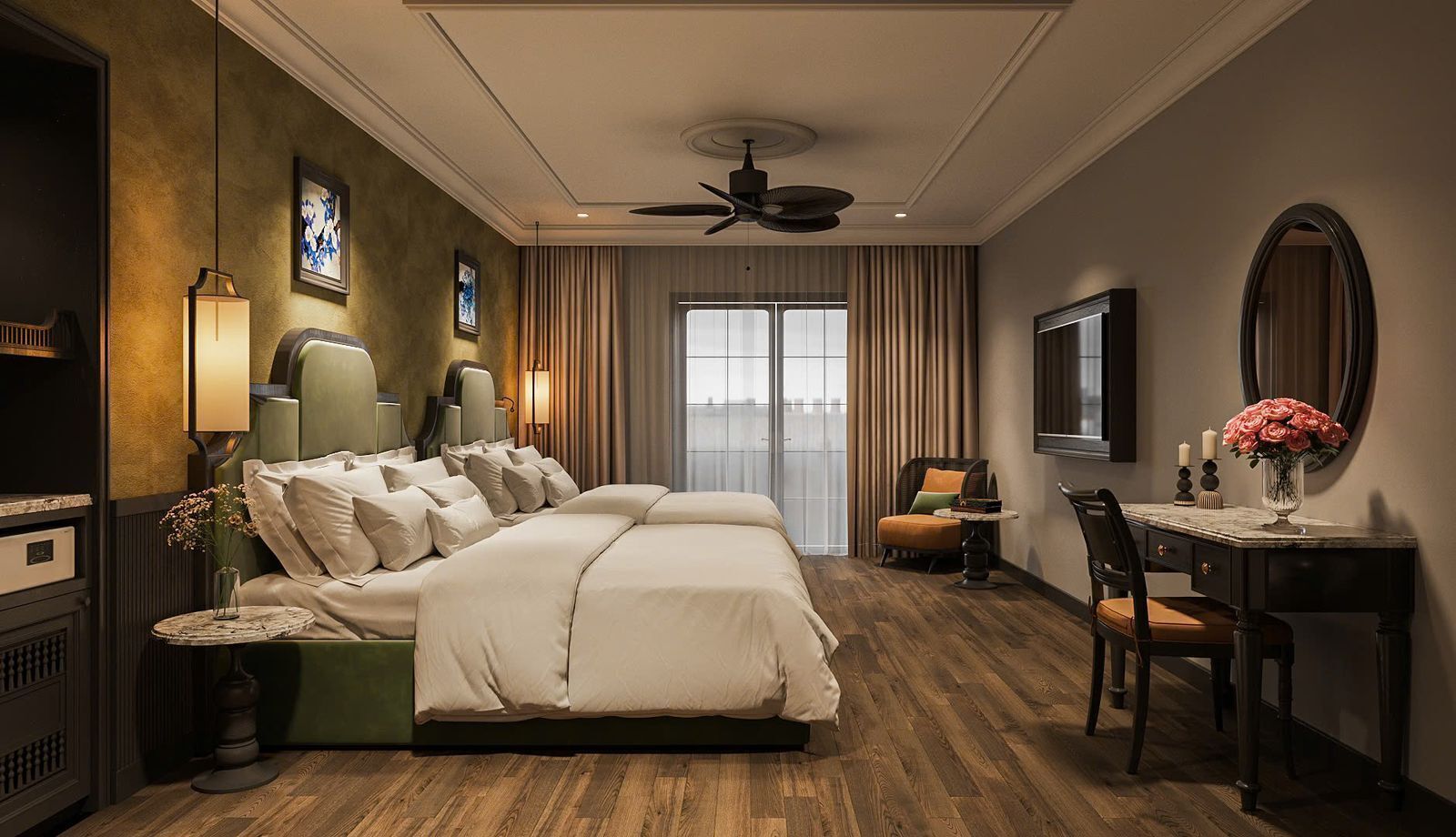 Twin Room, Balcony | Free WiFi