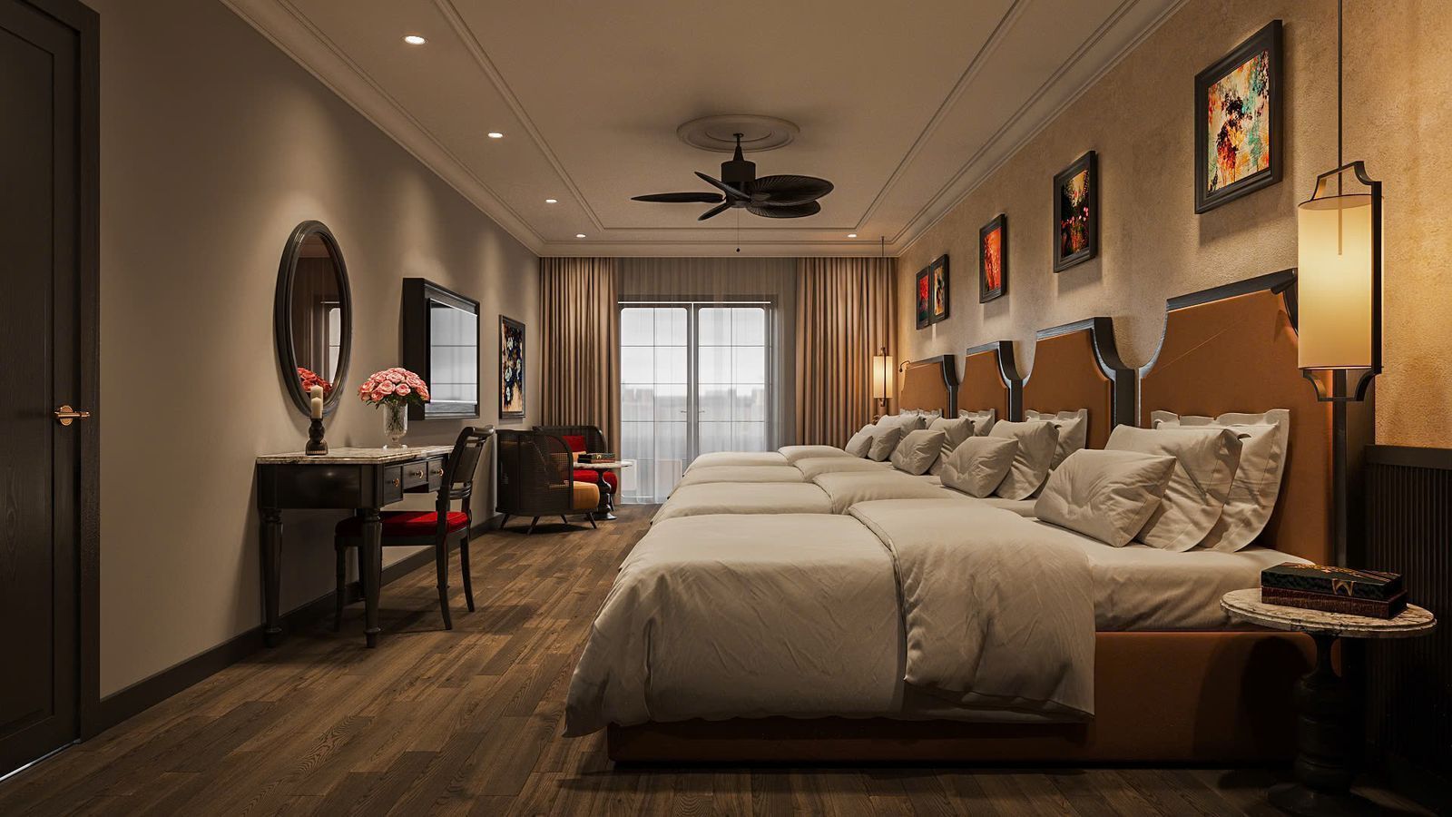 Family Room with Mountain View | Free WiFi