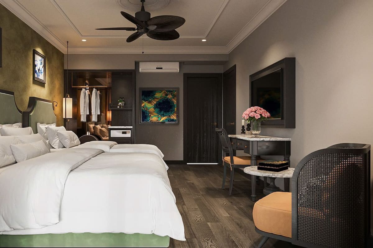 Camera Deluxe con 2 letti singoli | Wi-Fi gratuito