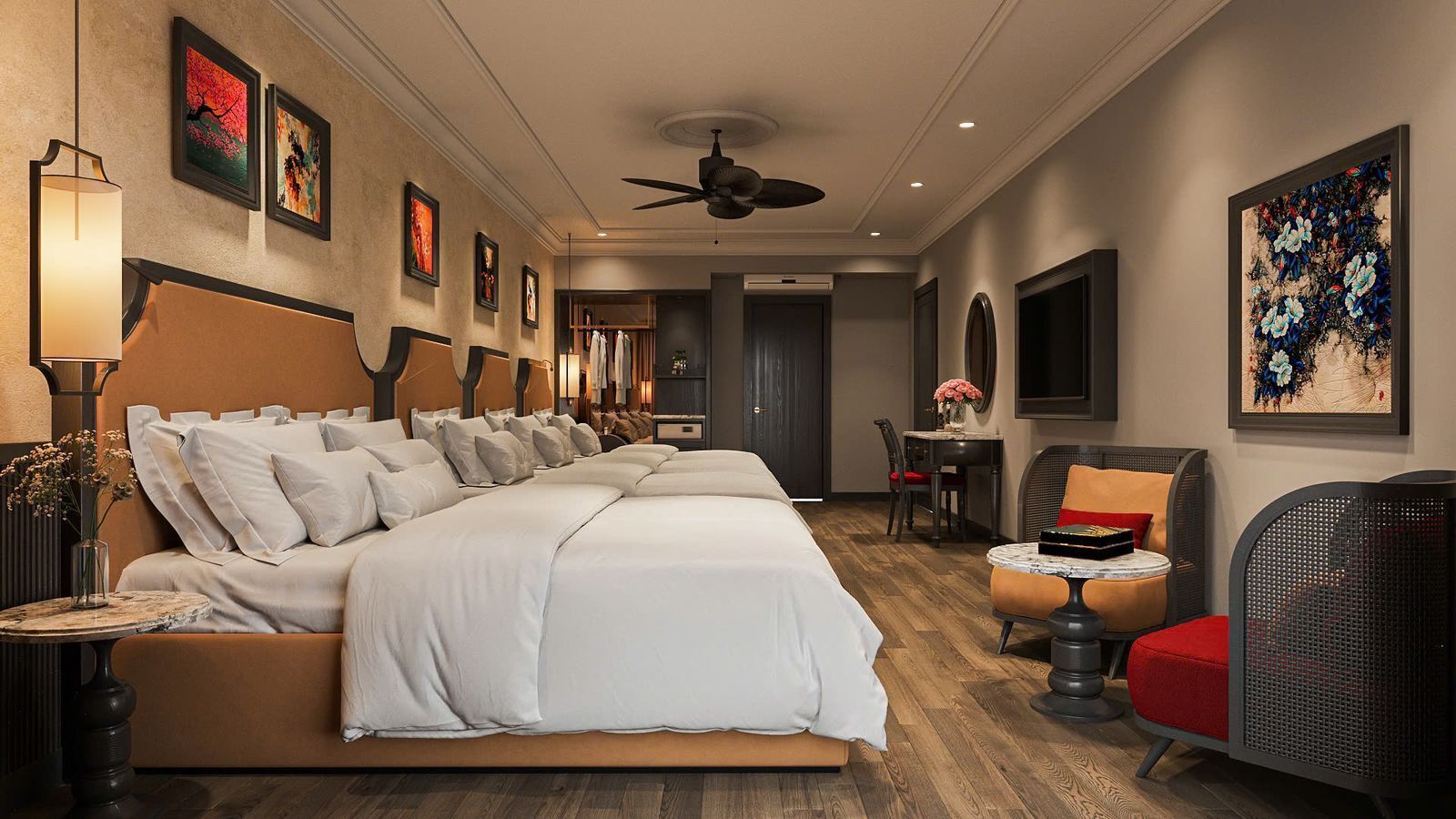 Family Room with Balcony | Free WiFi