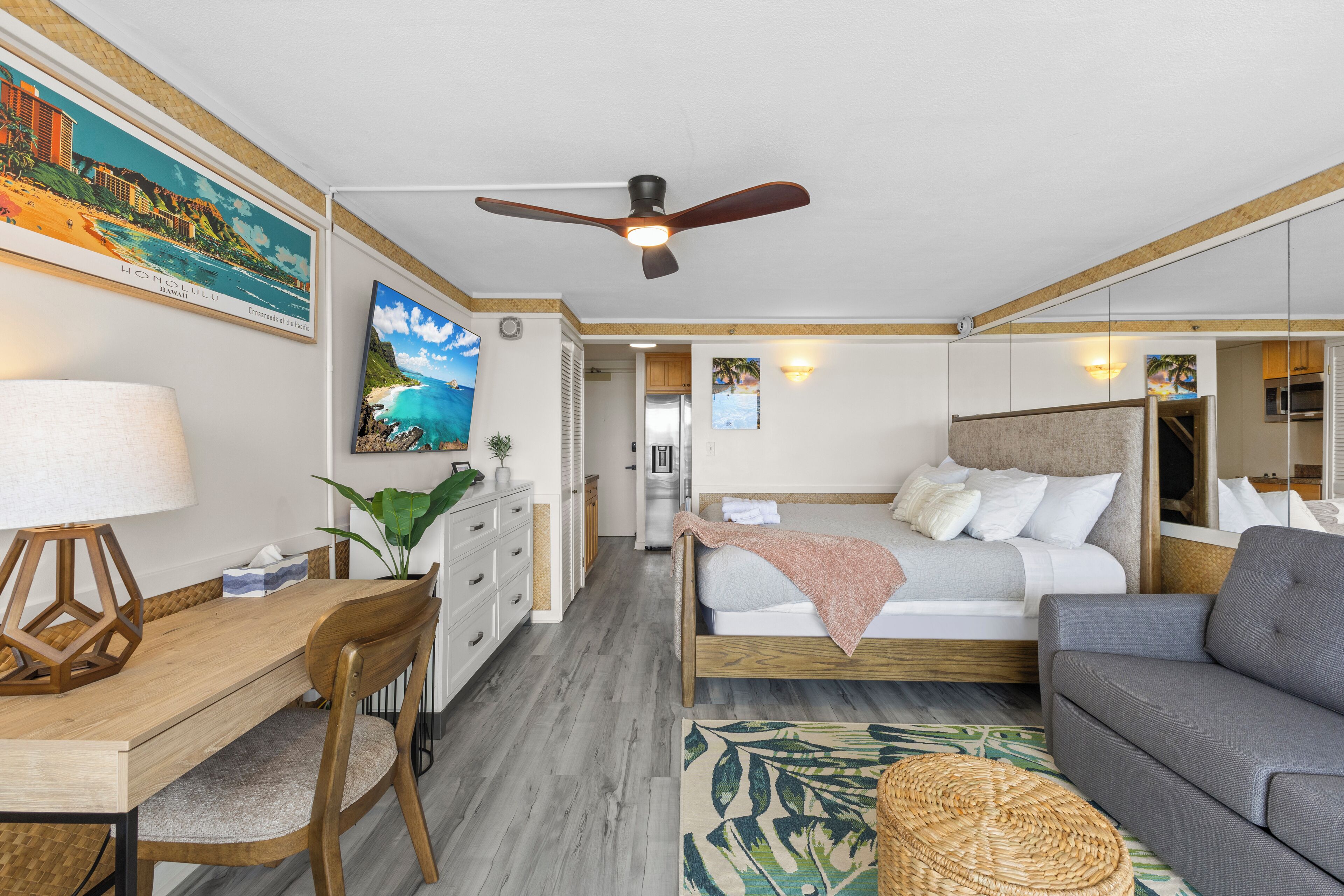 1 bedroom, iron/ironing board, free WiFi, bed sheets