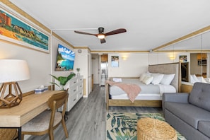 1 bedroom, desk, iron/ironing board, free WiFi