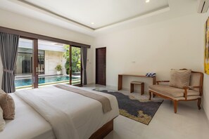 Villa | Coffres-forts dans les chambres, fer et planche à repasser