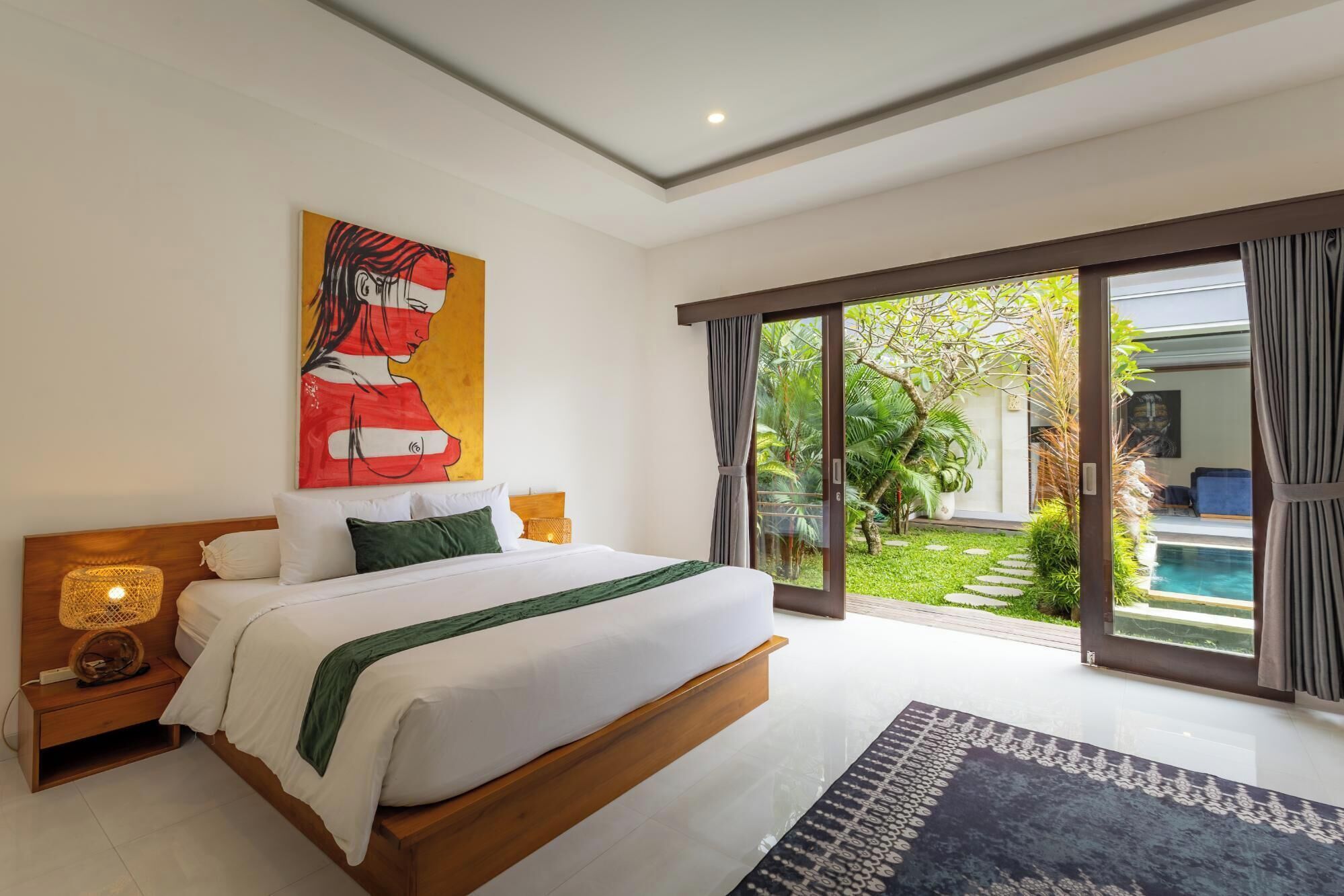 Villa | In-room safe, iron/ironing board