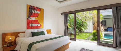 Villa | In-room safe, iron/ironing board