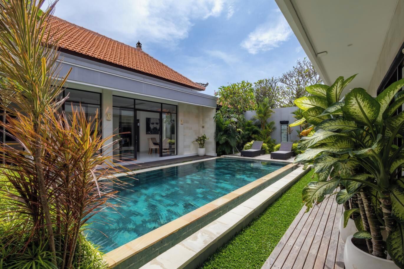 Alberca al aire libre 