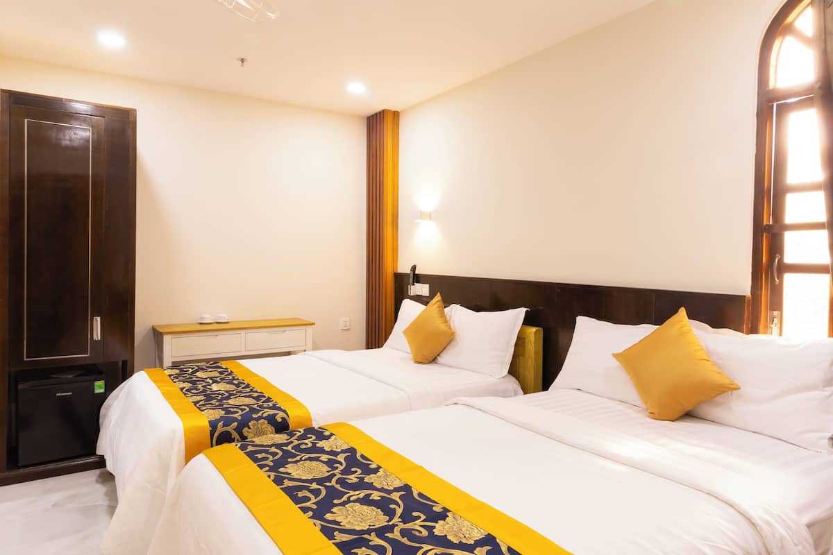 Chambre Quadruple Familiale, vue ville