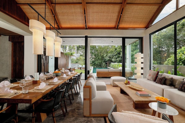 Villa Familiale, piscine privée, vue jardin | Cuisine privée