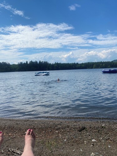 Lake front property near city limits!