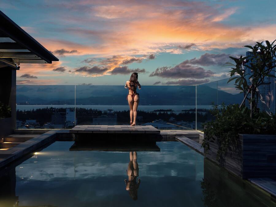 Outdoor pool