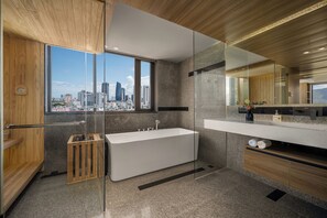 總統雙人房單人入住, 城市景 | 私人 SPA 浴池