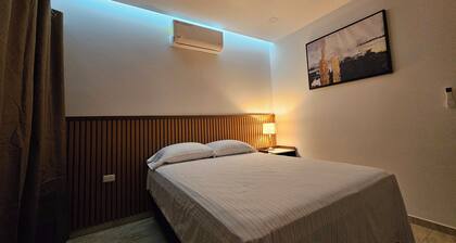 Charming room in quaint Comayagua with WiFi and air conditioning.