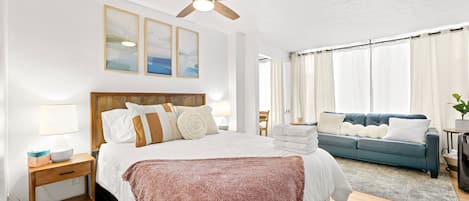 1 bedroom, desk, iron/ironing board, free WiFi