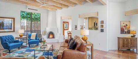 Smart TV, fireplace, offices