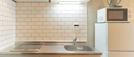 Leilighet, ikke-røyk (502, 3 people) | Eget kjøkken | Kjøleskap, mikrobølgeovn, kokeplater og vannkoker