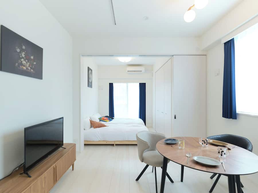Apartamento, para não fumantes (B(3p)) | Área de estar | TV de tela plana